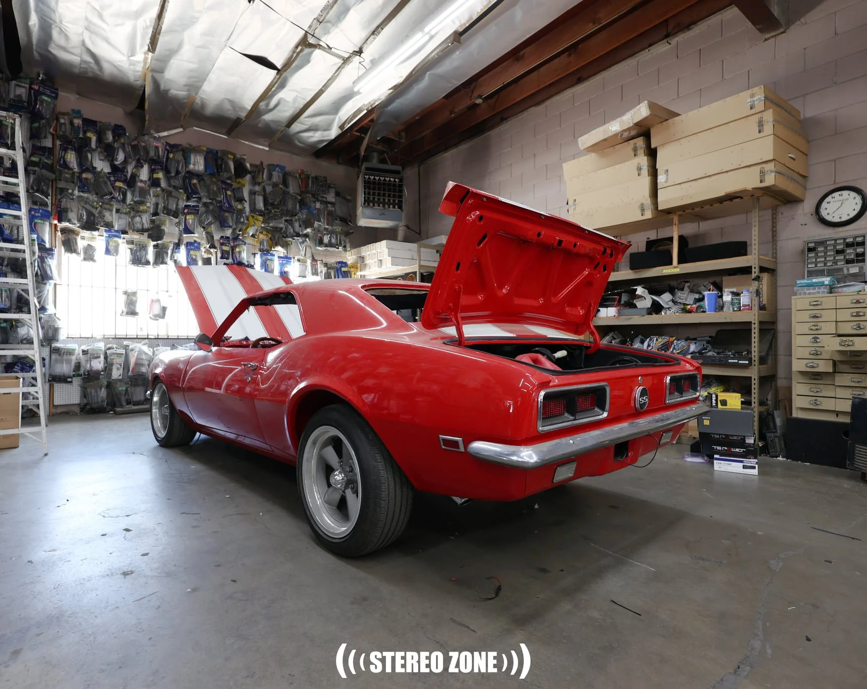 Placeholder for complete car audio system build photo