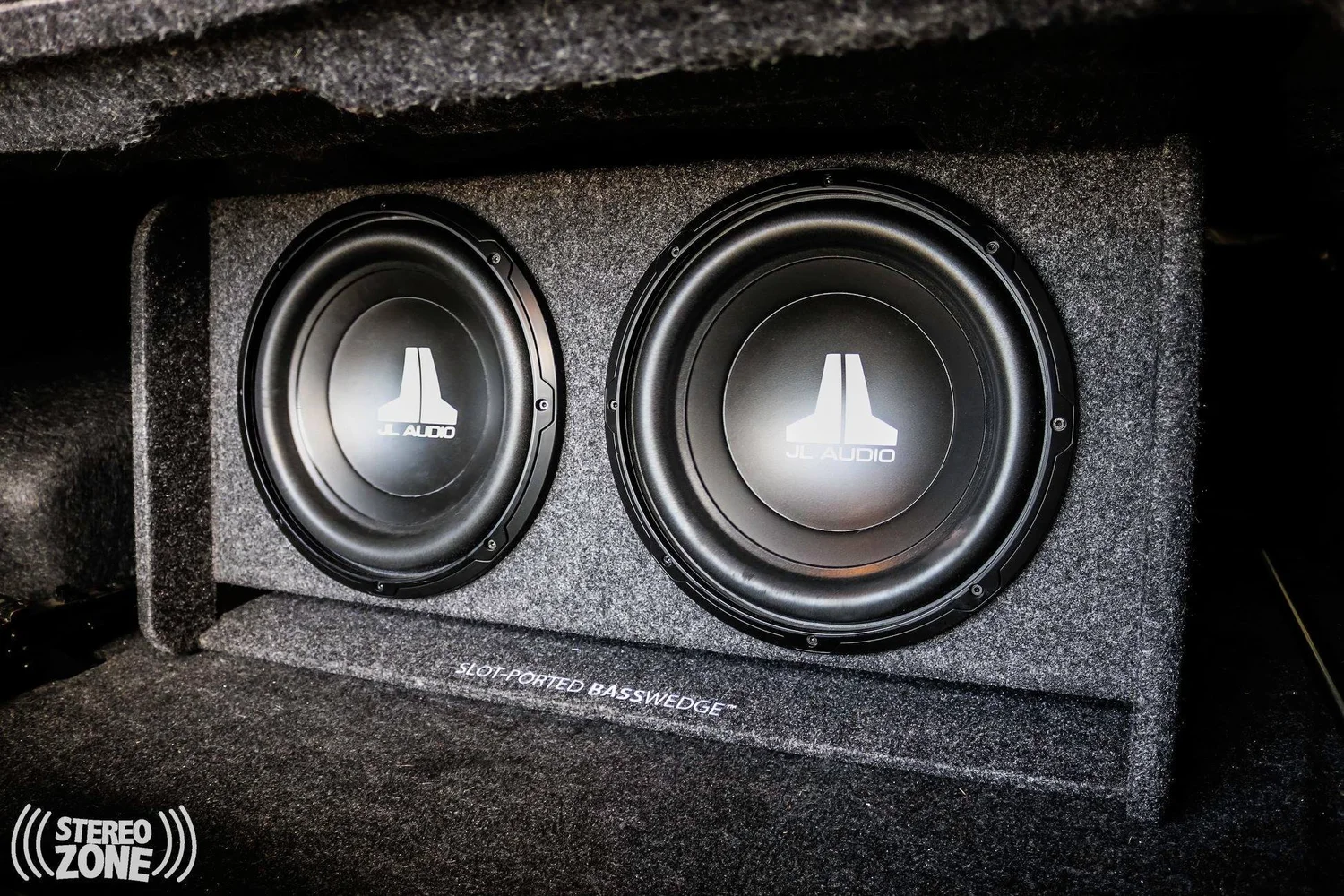 Placeholder for subwoofer and amp install photo